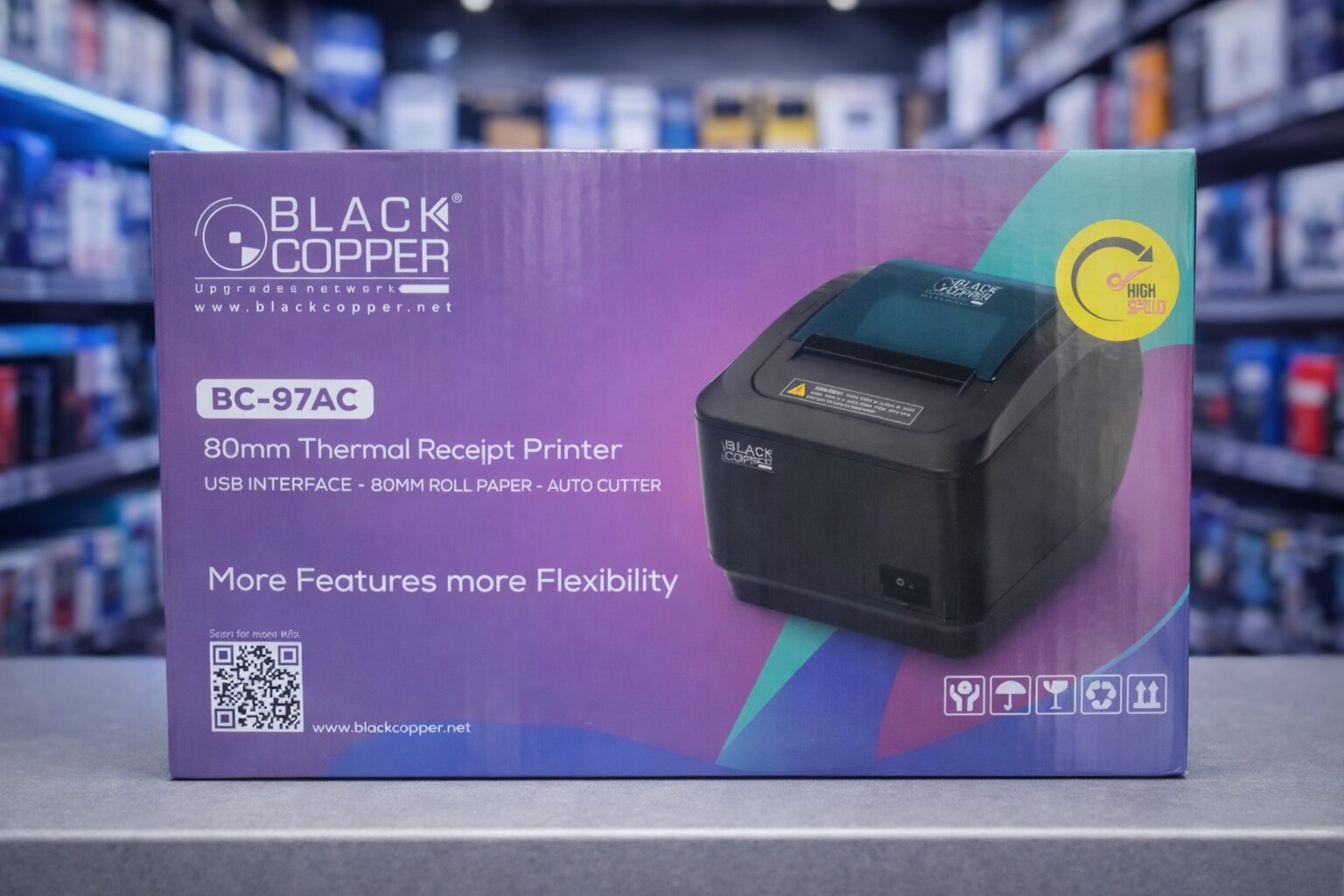 Black Copper BC97AC<br/>Thermal Receipt Printer<br/>( USB )