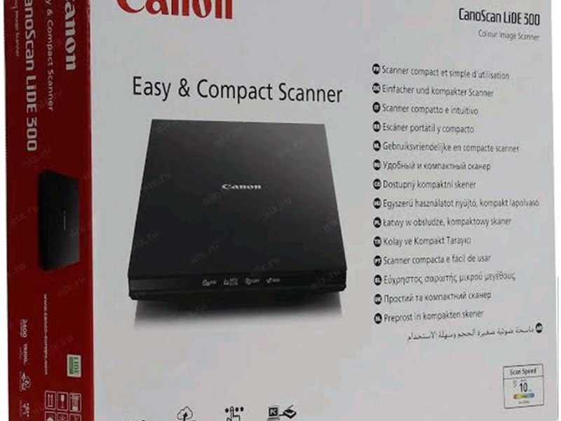 Canon Lide 300 Flatbed Scanner (Ch) - image 2