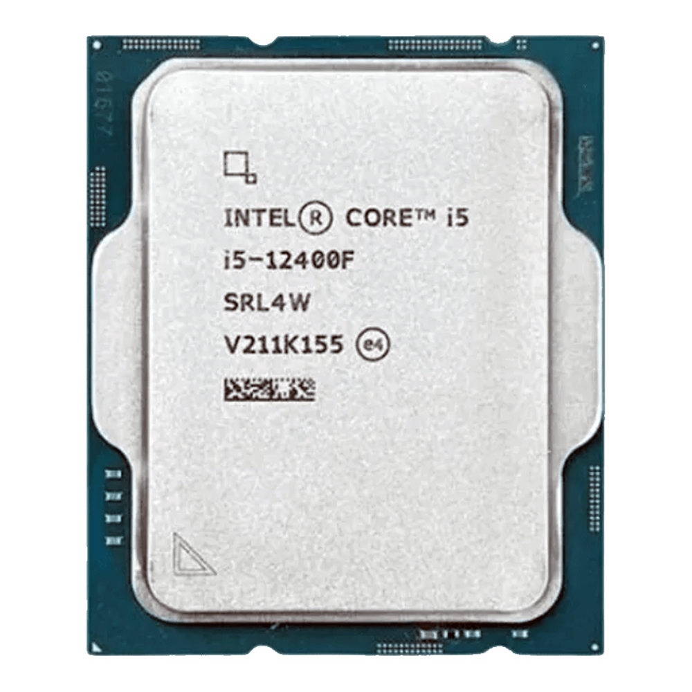 Intel Core i5-12400F, 4.40 GHz, 18 MB Cache, 6 Cores and 12 Threads
