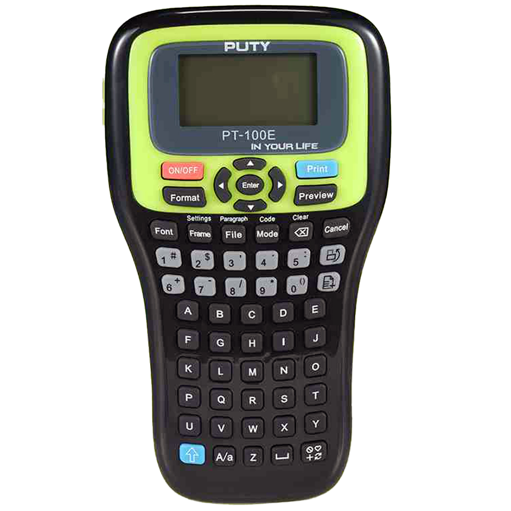 Puty PT-100E<br/>Portable Label Printer