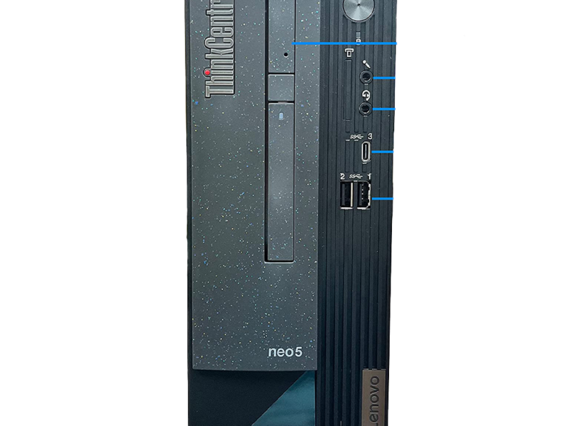 Lenovo ThinkCentre neo 50t, i5-12400, 8 GB RAM, 256 GB SSD, Keyboard and Mouse, 1 Year Warranty - image 3