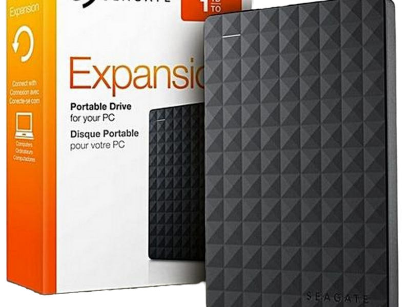1 TB Seagate Expansion Portable Disk Drive