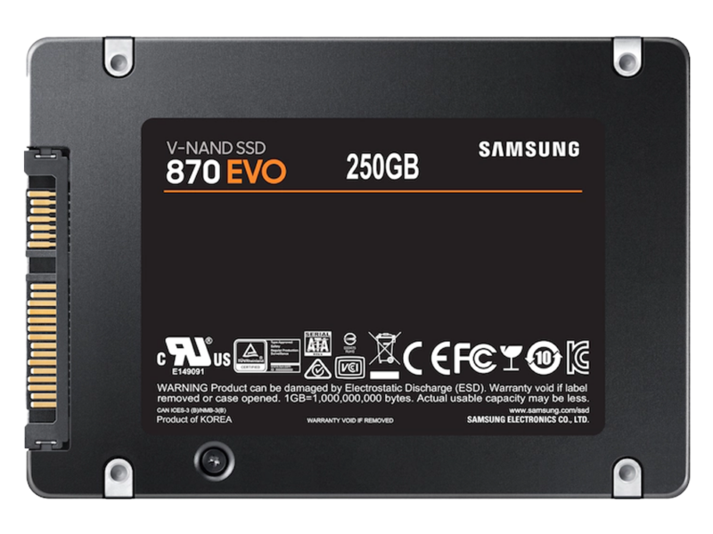 256 GB Samsung 870 EVO SATA SSD - image 5