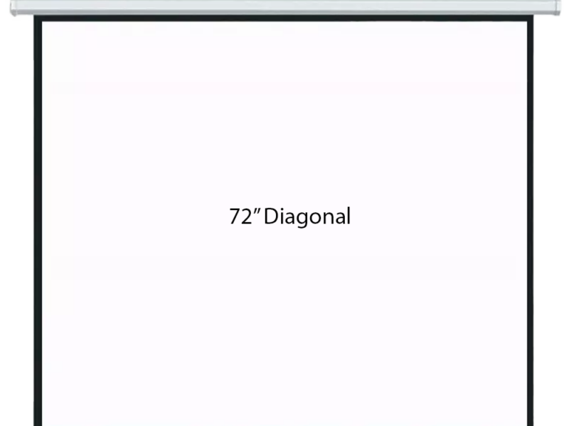 5×3.5 Feet Wall Mount Projector Screen