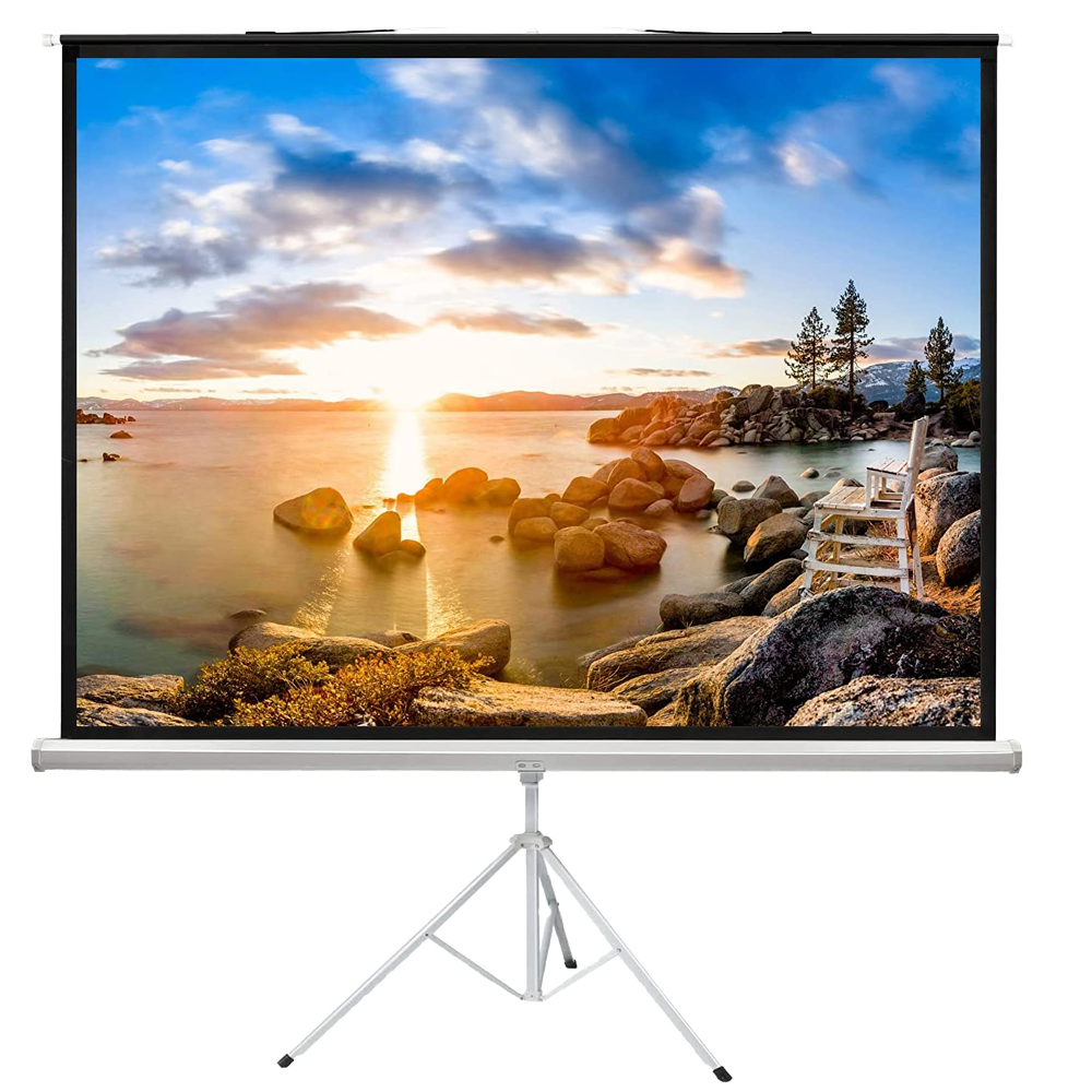 10x7.5 Feet Tripod Projector Screen