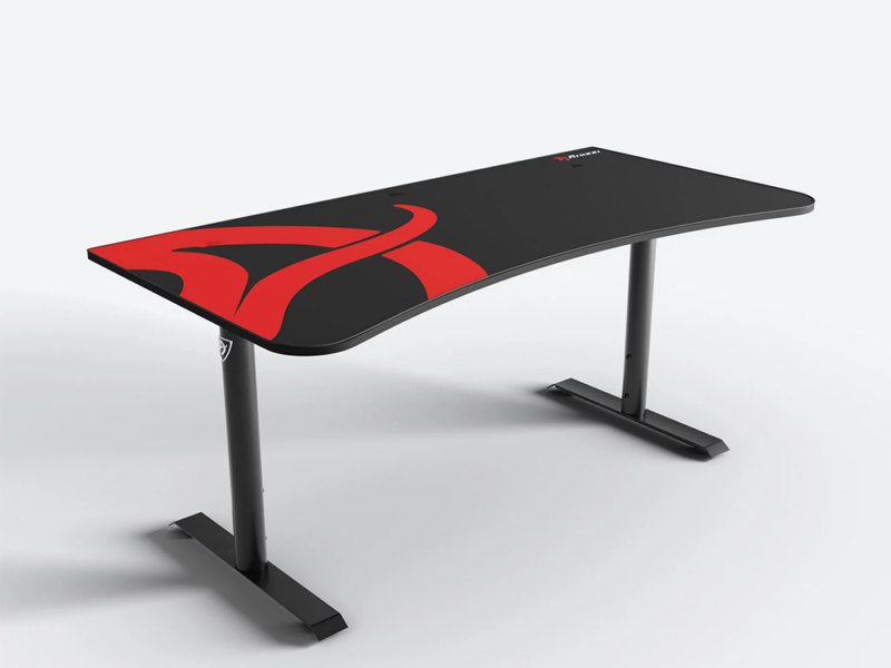 Arozzi Arena Black and Red Gaming Desk - image 3