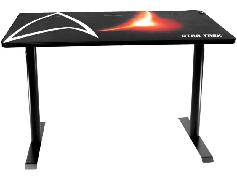 Arozzi Arena Legerro Star Track Black Gaming Desk