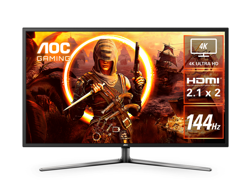 43″ AOC G4309VX/D 4K HDR 1000 Gaming LED Monitor