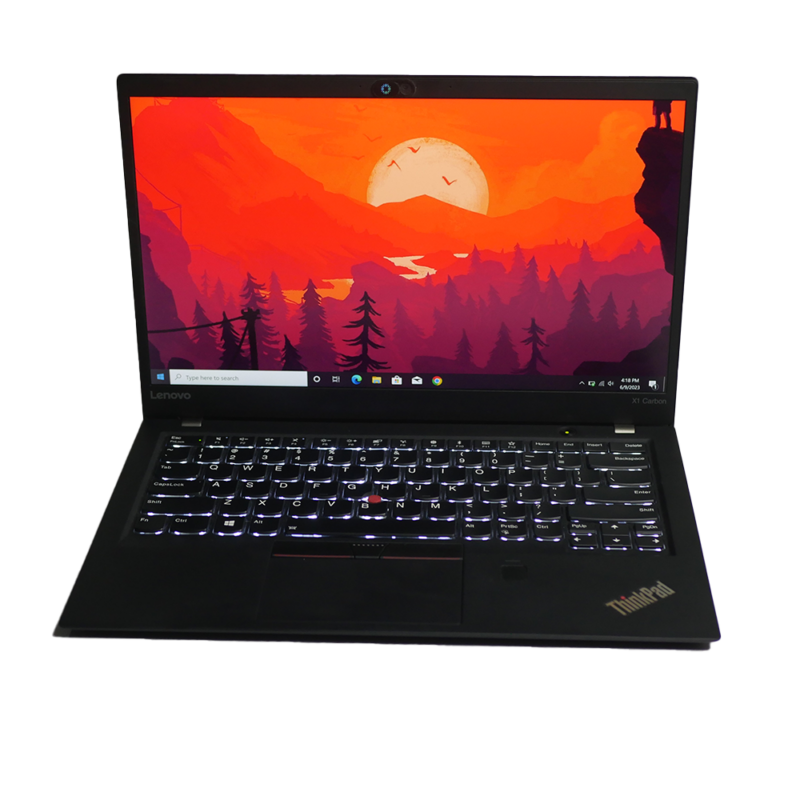 Lenovo X1 Carbon, i7 8th Gen, 16 GB RAM, 256 GB SSD