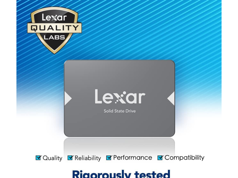 512 GB Lexar 2.5″ SATA SSD