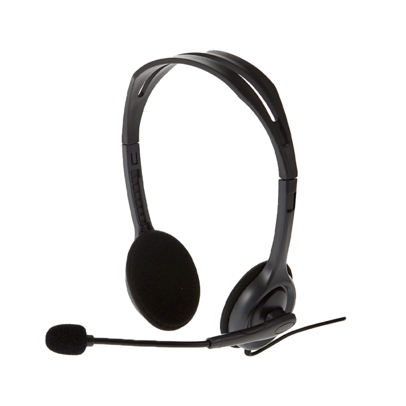 Logitech H110 Wired Headset - Image 3