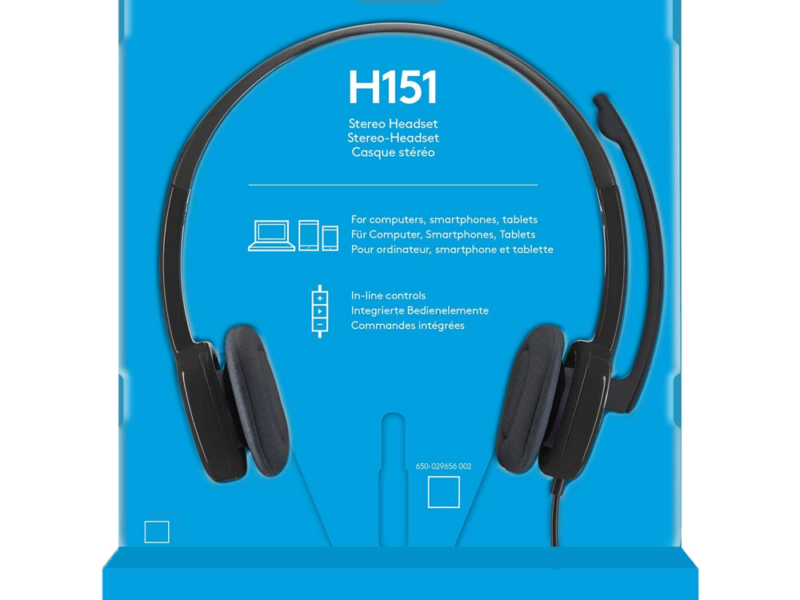 Logitech H151 Wired Headset - image 1