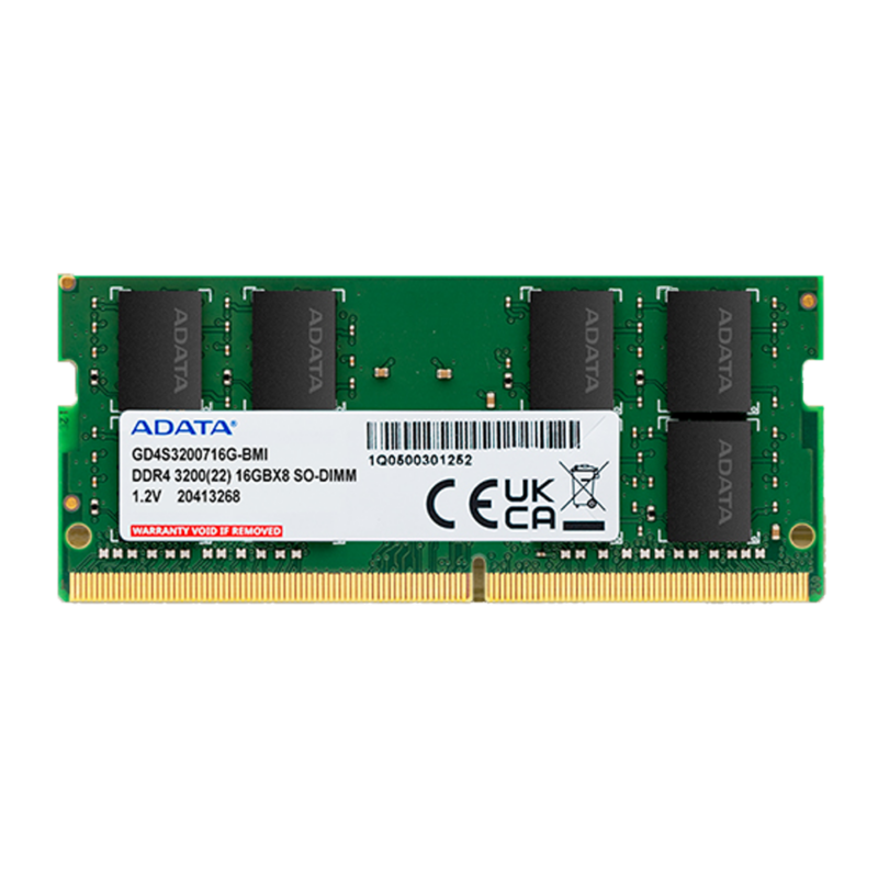 Adata 16gb 16gb Ddr4 Sodimm 2666 16 GB DDR4, 3200MHz Laptop RAM
