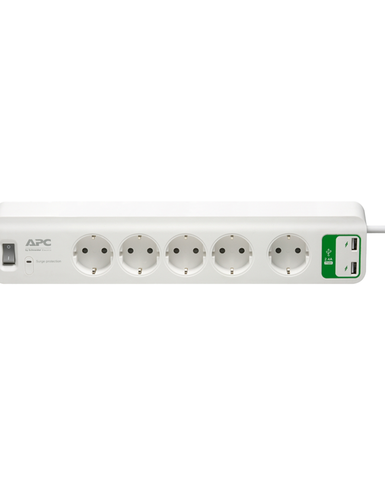 APC Power Extension with Surge Arrest, 5 outlets (PM5U-GR) - Image 2