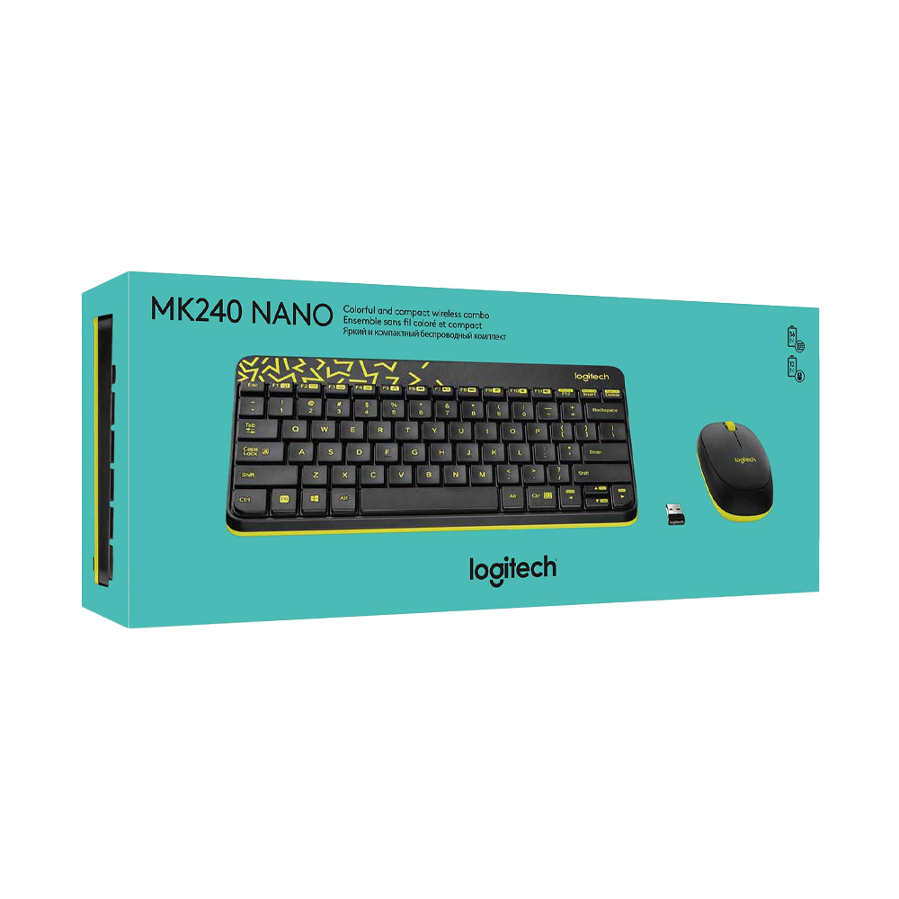 Logitech MK240 Wireless Keyboard And Mouse Combo - Image 4