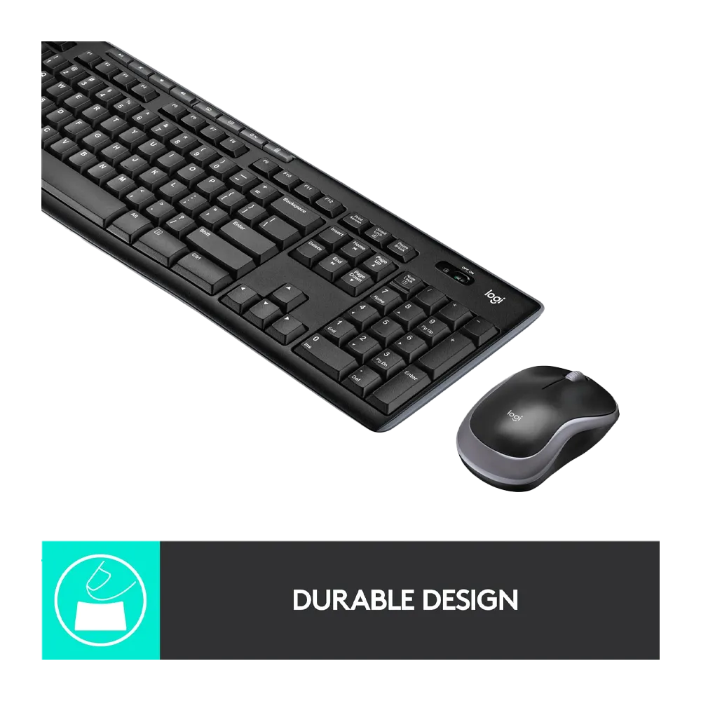 Logitech MK295 Silent Wireless Keyboard And Mouse Combo - Image 3