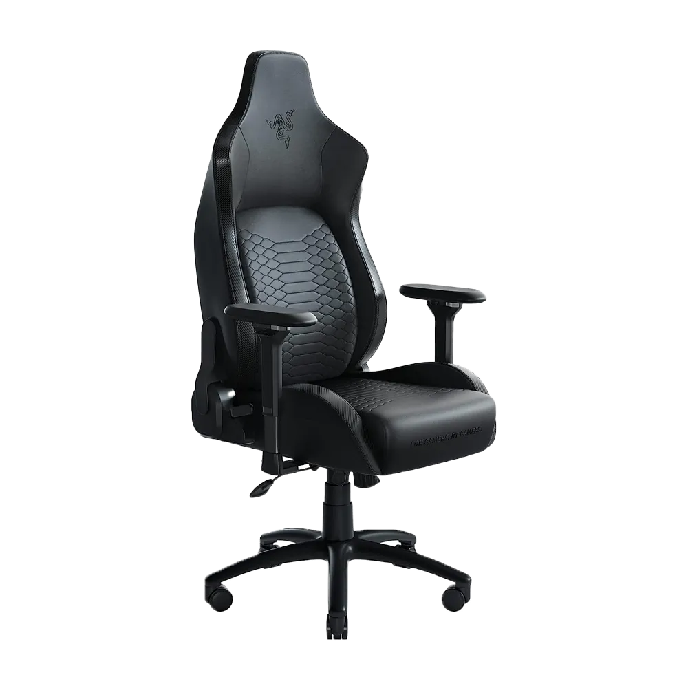 Razer Iskur Gaming Chair with Built-in Lumbar Support (Black)