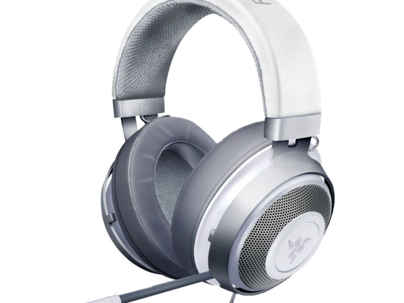Razer Kraken Multi Platform Wired Gaming Headset (Mercury White)