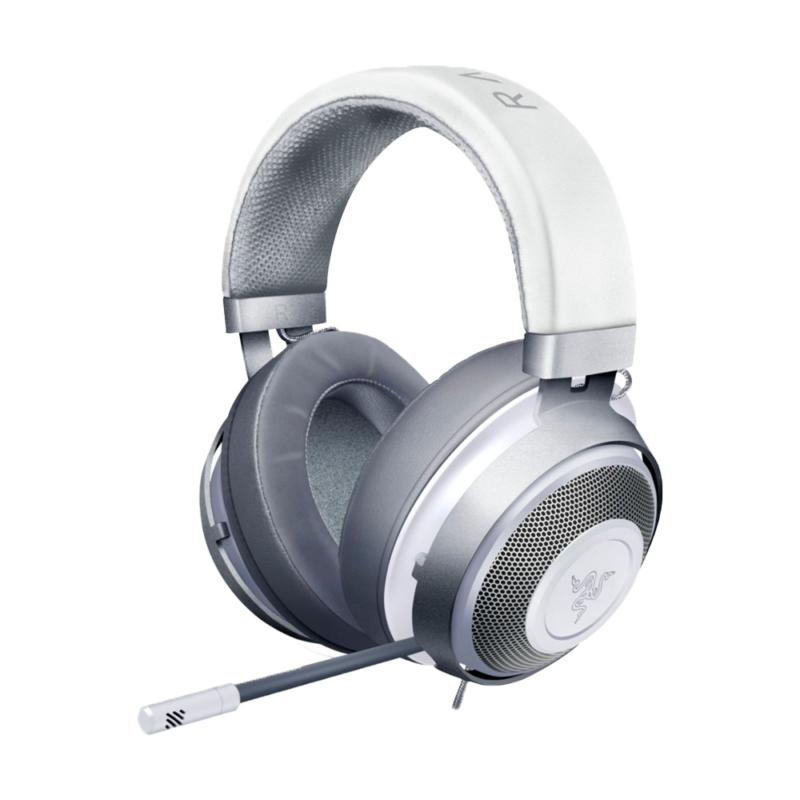 Razer Kraken Multi Platform Wired Gaming Headset (Mercury White)