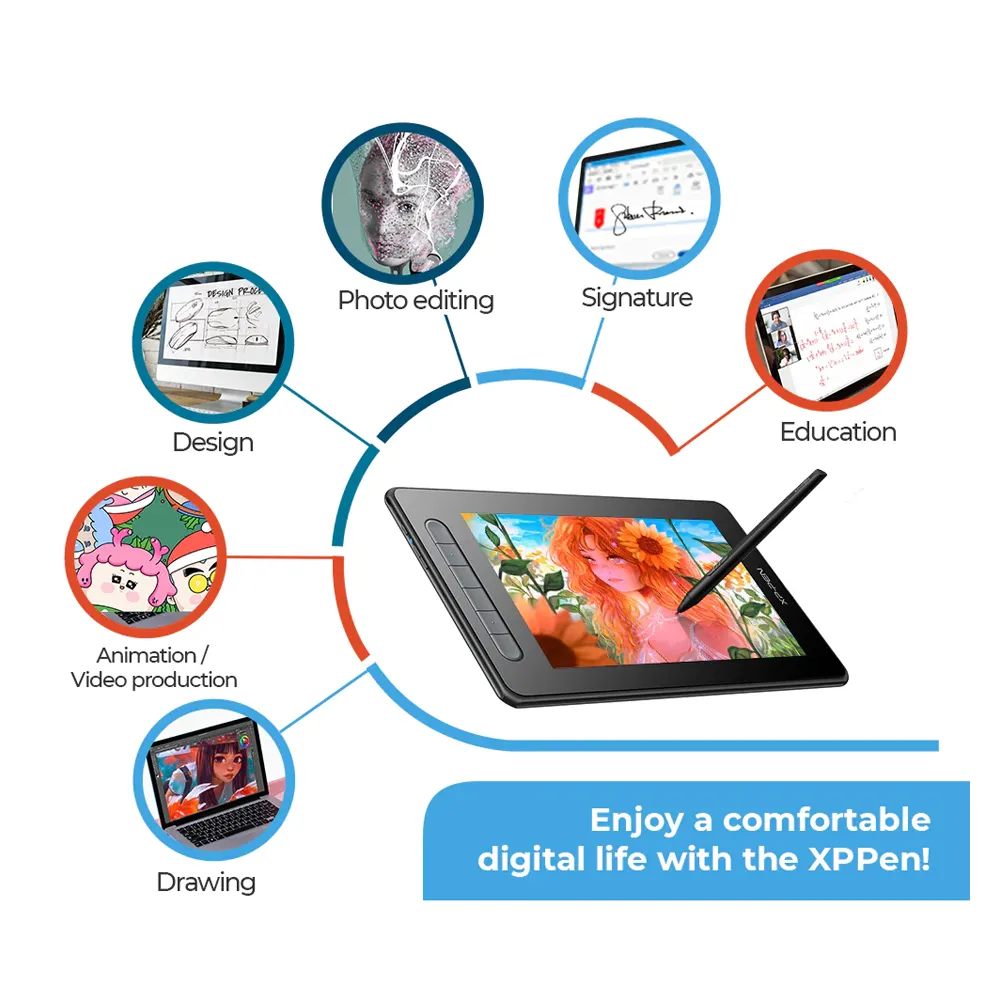 XP-Pen<br/>Artist 10 Pen (2nd Gen)<br/>Graphics Tablet - Image 3