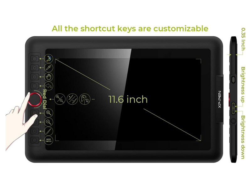 XP-Pen Artist 12 Pro Graphics Tablet - image 3