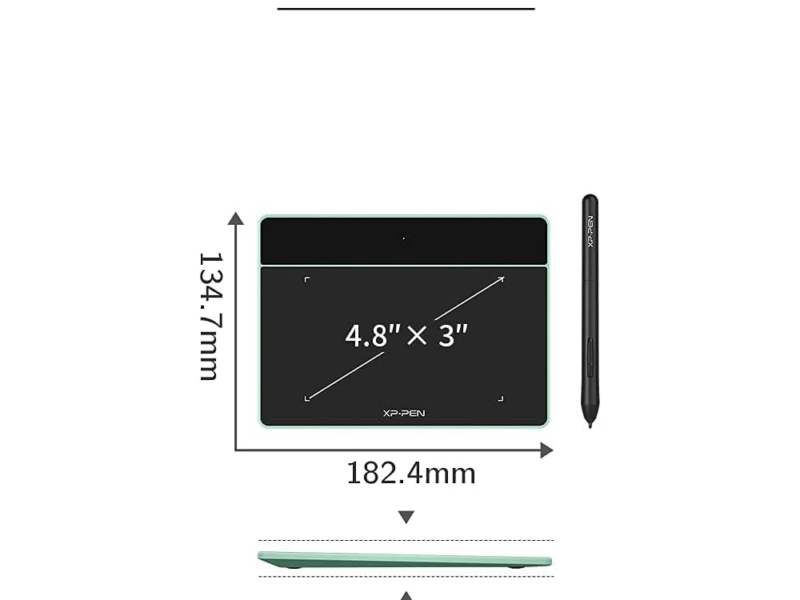 XP-Pen Deco Fun S<br />Graphics Pen Tablet<br />( 6.3＂x 4＂ ) - image 2