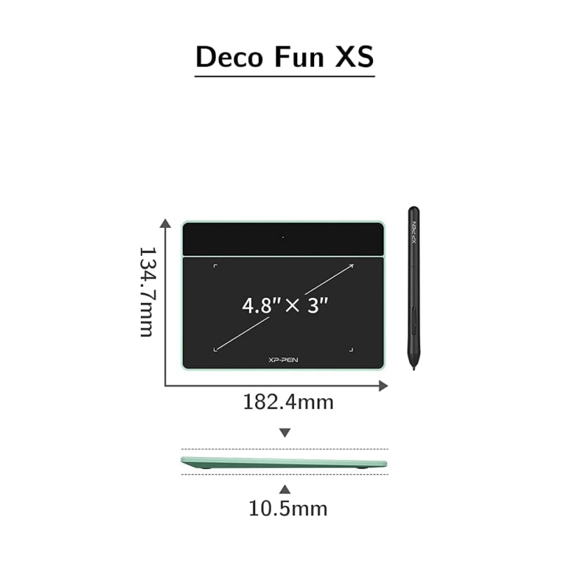 XP-Pen Deco Fun XS Graphics Tablet - Image 2