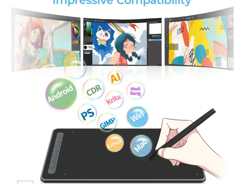 XP-Pen Deco LW Graphics Tablet - image 4