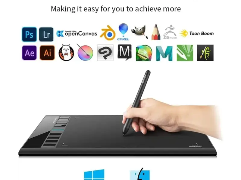 XP-Pen Star 03 V2 Graphics Tablet - image 3