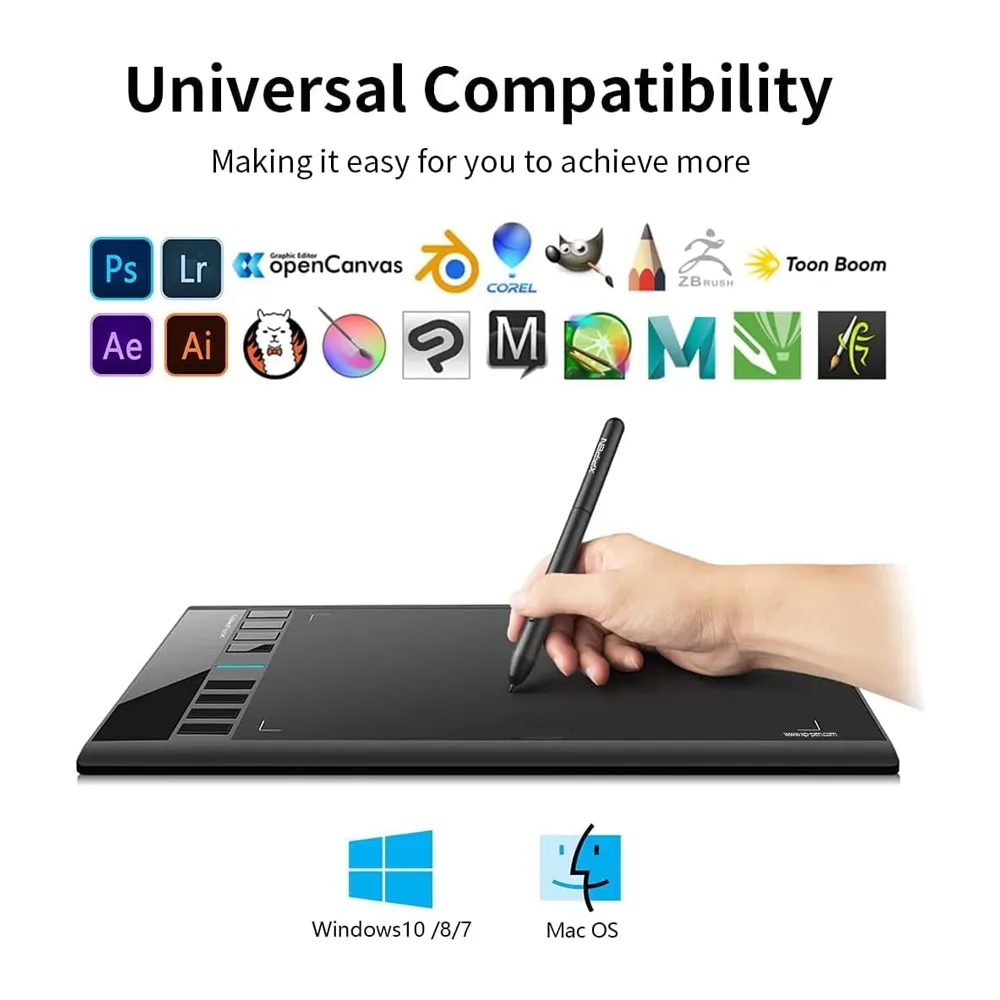 XP-Pen Star 03 V2 Graphics Tablet - Image 3