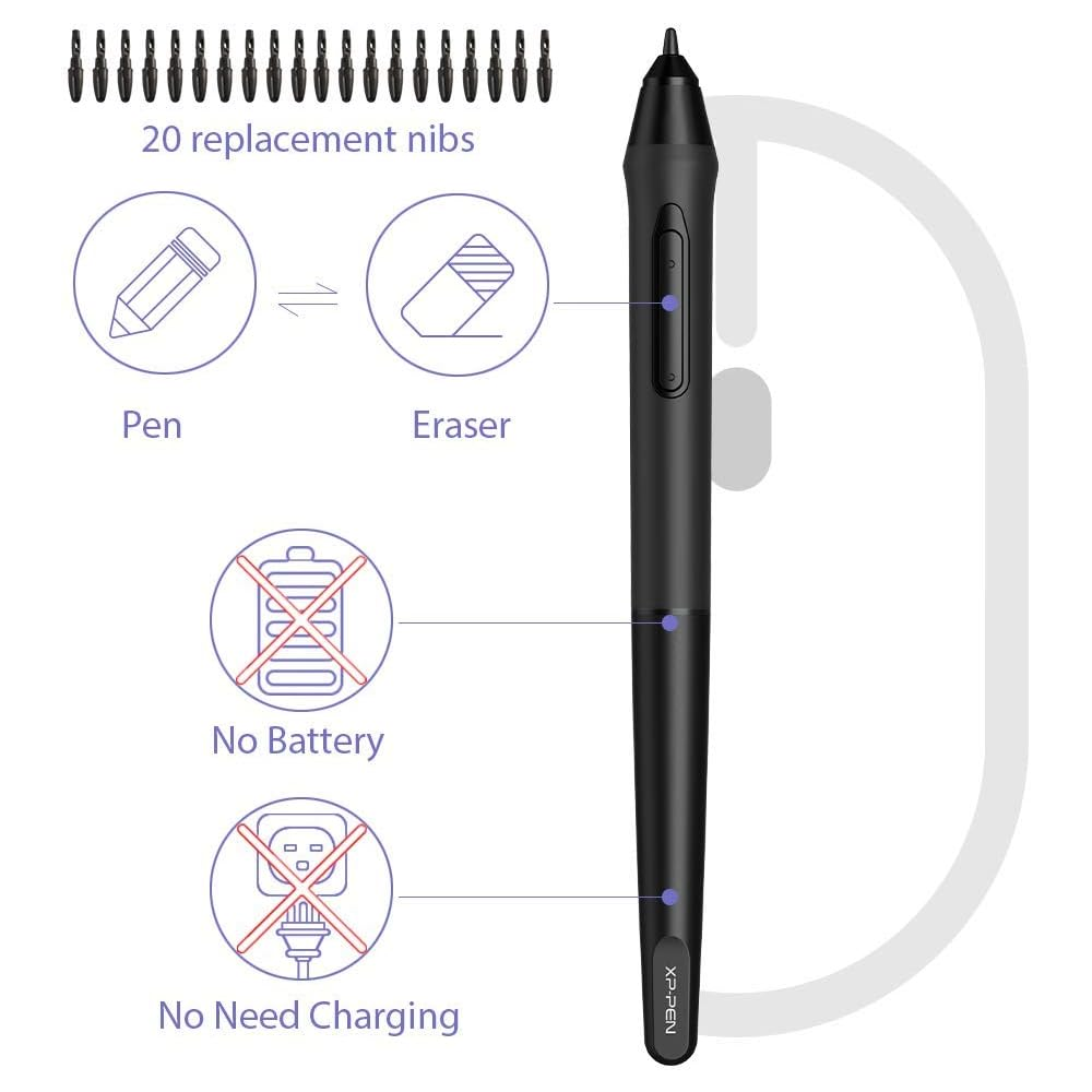 XP-Pen Star G640s Graphics Tablet - Image 2