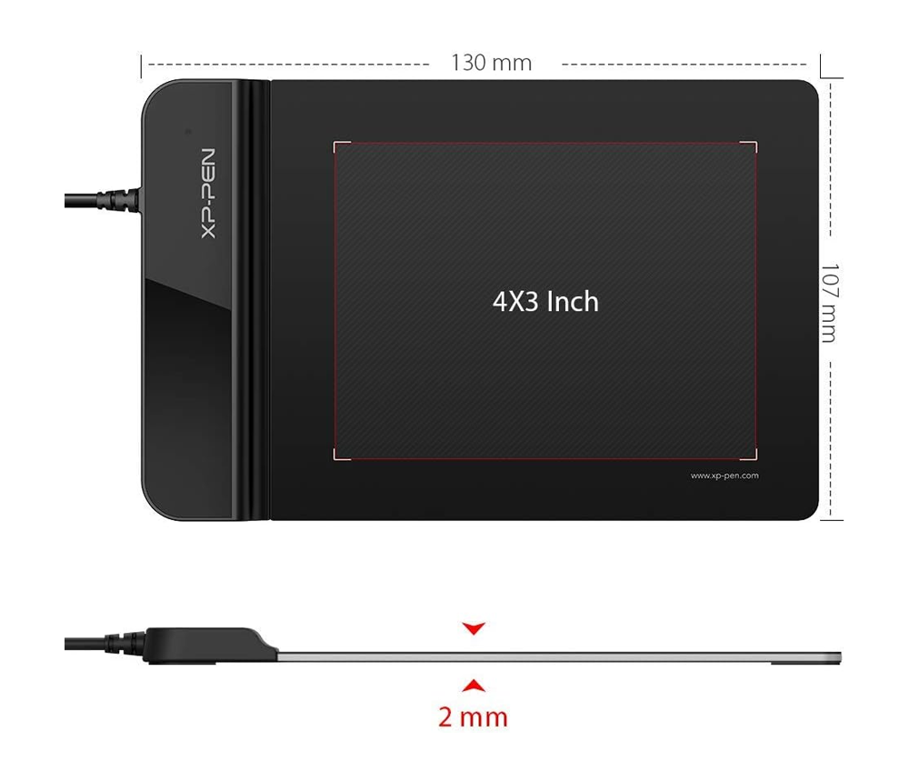 XP-Pen Star G430S OSU Graphics Tablet - Image 2