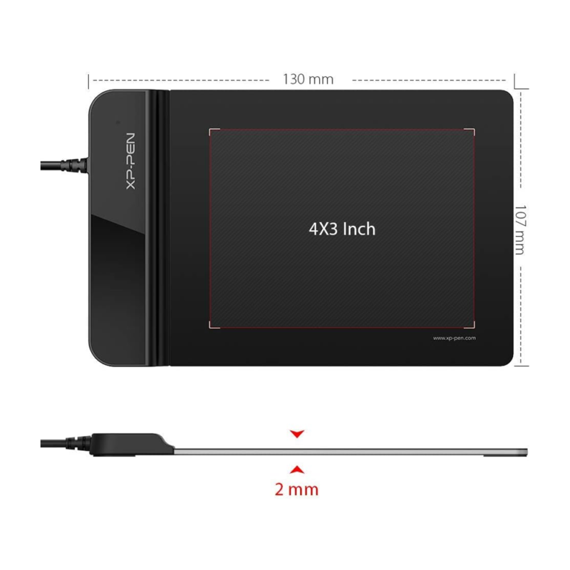 XP-Pen Star G430S OSU Graphics Tablet - Image 2