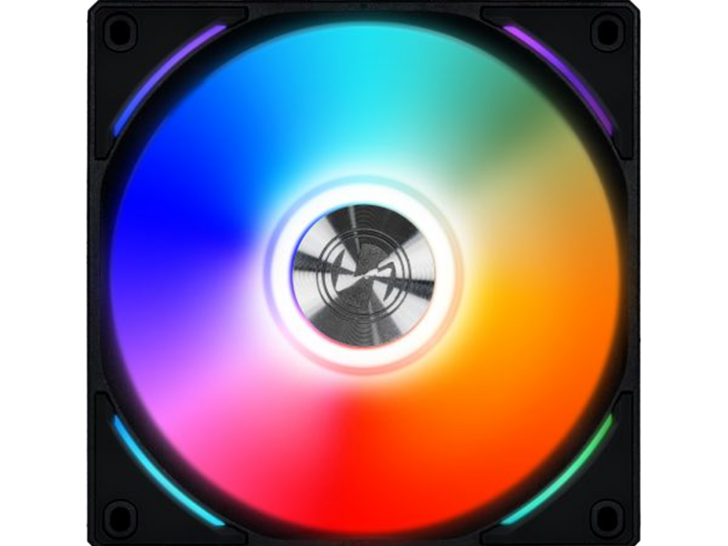 Lian Li Uni Fan AL 120 Single, aRGB PWM 120mm, 1900RPM, No Controller, (3pcs) Black Color - image 3