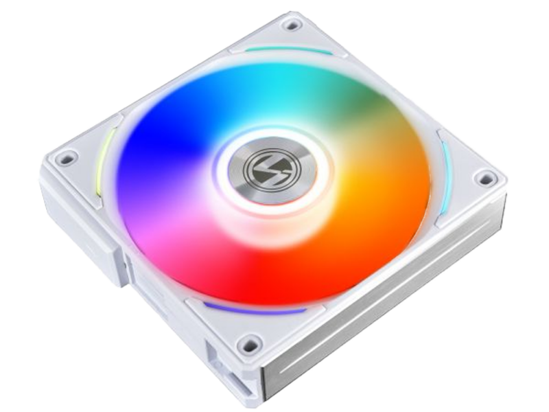 Lian Li Uni Fan AL 120 Single, aRGB PWM 120mm, 1900RPM, No Controller, (3pcs) White Color - image 2