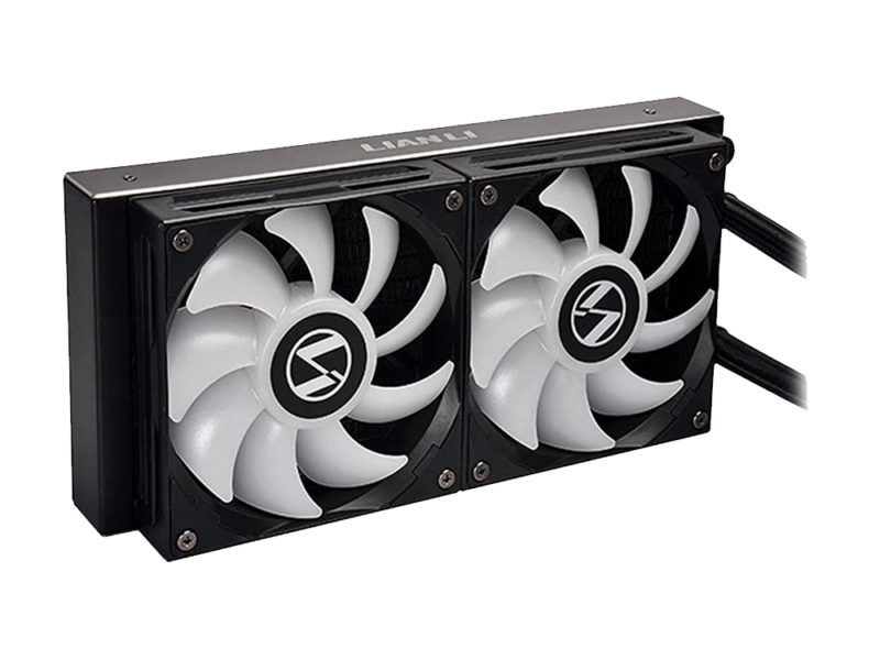 LIANLI Galahad 240, 240mm RGB liquid CPU Cooler White - image 2
