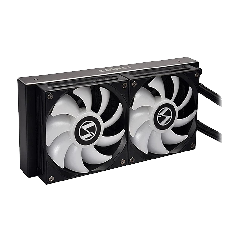 LIANLI Galahad 240, 240mm RGB liquid CPU Cooler Black - Image 3