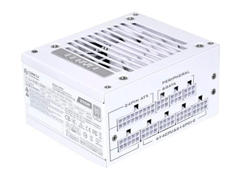 850w Lian Li SP850 White SFX Power Supply 80+Gold - image 2