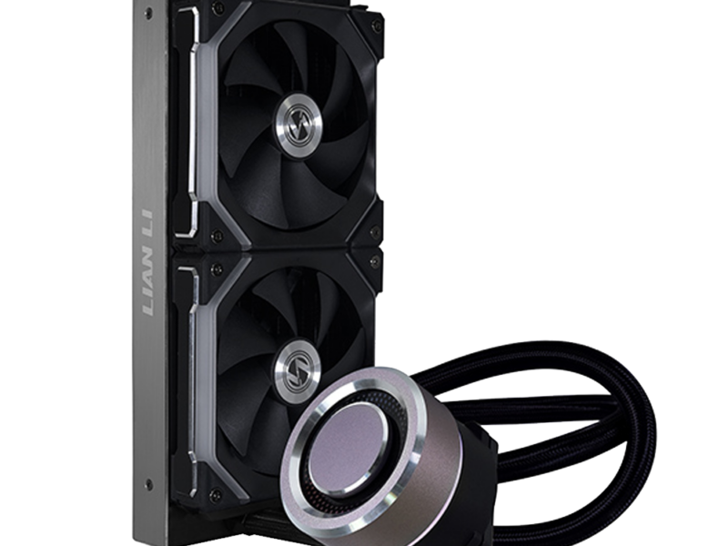 LIAN LI Galahad 240SLB, 240mm Galahad liquid cooler with SL Unifan – Black