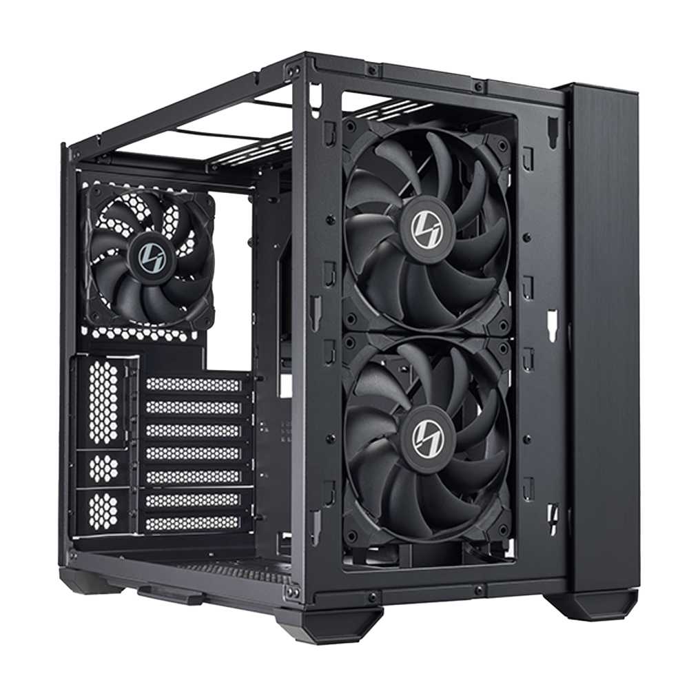Lian Li Gaming Small Case Dynamic Mini Air PC-O11 Black - Image 3