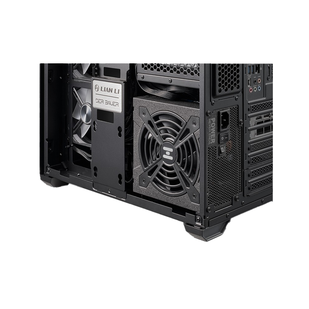 Lian Li Gaming Small Case Dynamic Mini Air PC-O11 Black - Image 5