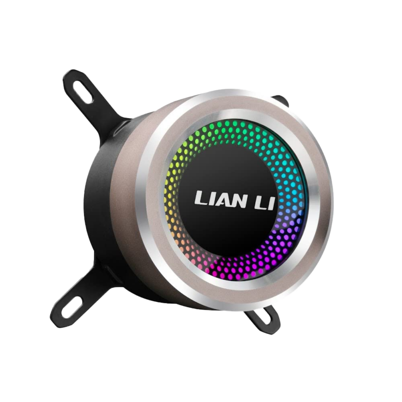 LIAN LI Galahad 360, 360mm RGB water/liquid CPU Cooler White - Image 4