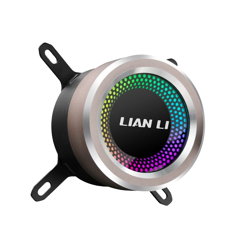 LIAN LI Galahad 360, 360mm RGB water/liquid CPU Cooler White - Image 4
