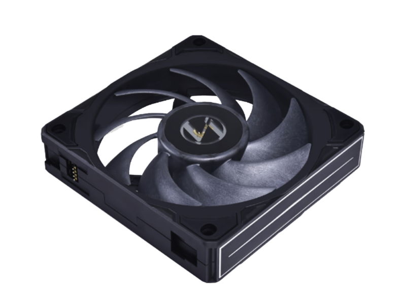 Lian Li Uni Fan P28 Triple, PWM 120mm, 2600RPM, With Controller, (3pcs) Black Color - image 2
