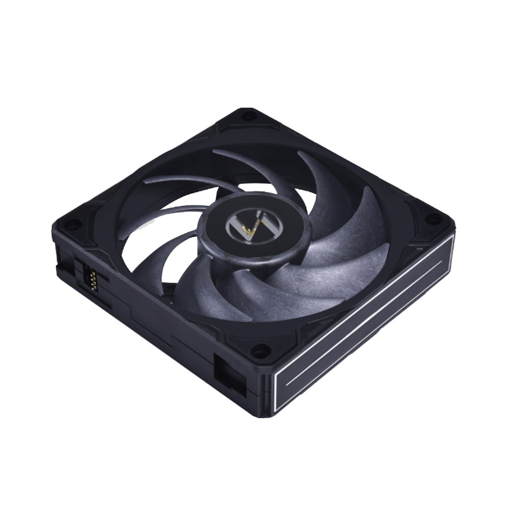 Lian Li Uni Fan P28 Single, PWM 120mm, 2600RPM, No Controller, (1pcs) Black Color - Image 2