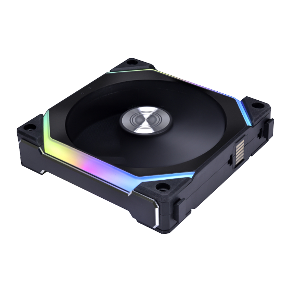 Lian Li Uni Fan SL 140 Single, aRGB PWM 140mm, 1900RPM, No Controller, (1pcs) Black Color - Image 2