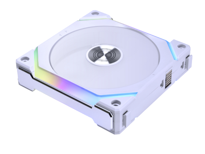 Lian Li Uni Fan SL 120 Single, aRGB PWM 120mm, 1900RPM, No Controller, (1pcs) White Color - image 2