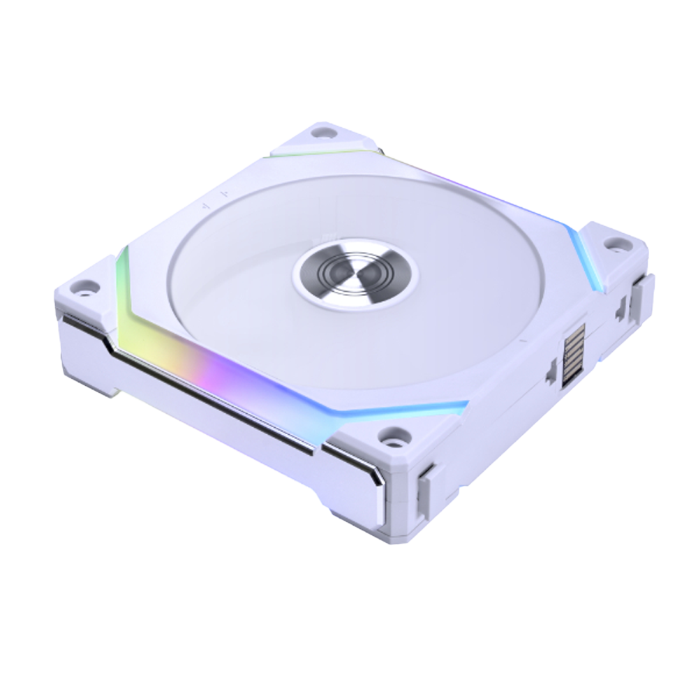 Lian Li Uni Fan SL 120 V2 Single, aRGB PWM 120mm, 2000RPM, No Controller, (1pcs) White Color - Image 2