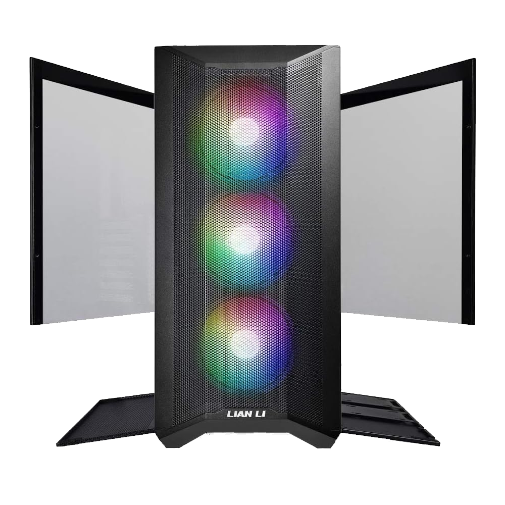 Lian Li Gaming Med Case Lancool II Mesh Black (RGB) - Image 3