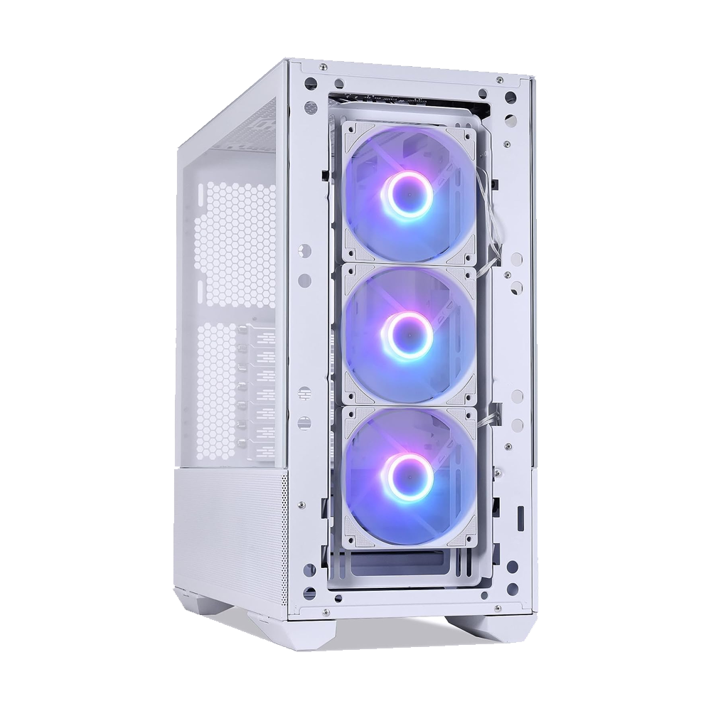Lian Li Gaming Med Case Lancool II Mesh Snow White (RGB) - Image 3